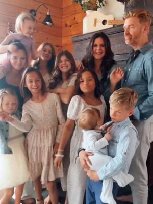 We're a BIG FAMILY of 9. He loses, and we'll add more kids! 😂 #kellingram #bigfamilylife #bigfamilycheck