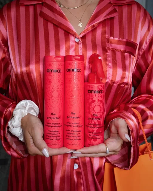 @amika 🤝 color care. The Protector Collection is here and only at Ulta. 🧡