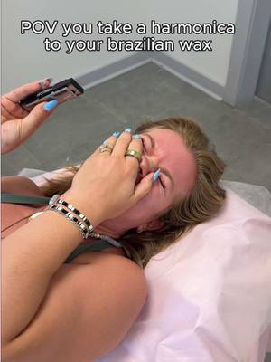I mean… it did distract me from the pain 😂 #brazilianwax #comedy