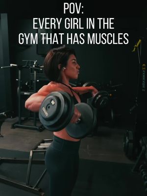 YOU WON’T GET “TOO BIG”  To my fellow women with muscle… 🙋🏻‍♀️🙋🏻‍♀️ Raise your hand if you had this interaction once or prob many times at the gym. If only they knew what I was actually thinking in my head. This won’t happen by accident. Promise! And seriously, wtf does Errrrrrr look like?!!