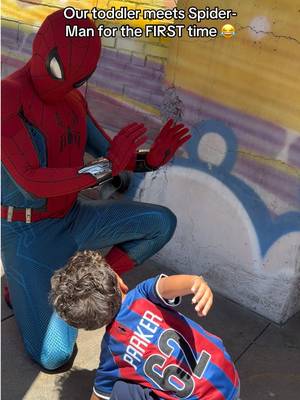 Was not expecting that 😂♥️ #fyp #adriel @Spider-Man Movie @Disney Parks @Disney 