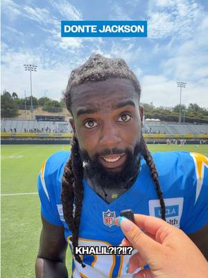 taking this as a challenge #tinymic #trainingcamp #qotd #nfl #chargers 