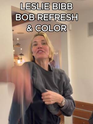 The MOST FUN with @lesliebibb and @traceycunningham !!! Two people I just LOVE!!! Non-stop fun and my second favorite C-word 😛 #fyp #hairinspo #bob #clb