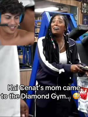 I’m bringing my mom to the Diamond Gym 😂 (Twitch - StableRonaldo) #fyp #stableronaldo #kaicenat #diamondgym 