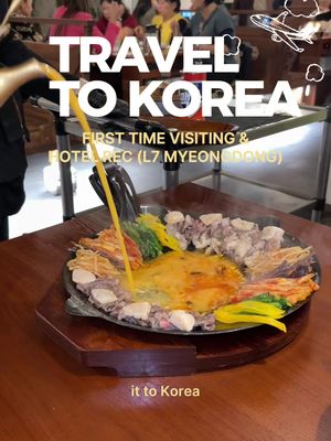 you know you did korea right when you leave with an overweight suitcase.  made it to seoul and let me tell you, i ate well and shopped even harder.  stayed at l7 myeongdong by lotte and it did not disappoint, right in the middle of everything so you can walk to basically anywhere. def a touristy area but honestly perfect for a first timer, since it so convenient to everything!  #korea #myeongdong #hotelrecommendation #seoul 
