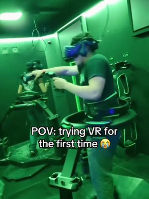 bro the screaming when the VR jumpscare hits lowkey killed me @overtime #gaming #gamingclips #funny #relatable #fyp