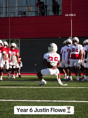 UNLV LB Justin Flowe is locked in for his 6th season. #UNLV #CollegeFootball #CFB 