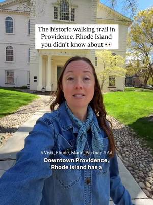 Walk this historical trail in Providence, Rhode Island 👇🏼 #Visit_Rhode_Island_Partner #Ad Get outdoors while learning about our nation’s past with @Meredith | Rhode Island Hiking and @Rhode Island!  Rhode Island Revolutionary War Trail 🇺🇸 📍Stephen Hopkins House 📍John Brown House Museum 📍Esek Hopkins House 📍First Baptist Church in America Download the RhodyGo App to learn about these locations and more! 🥾 Would you want to visit Rhode Island and walk this historical trail?