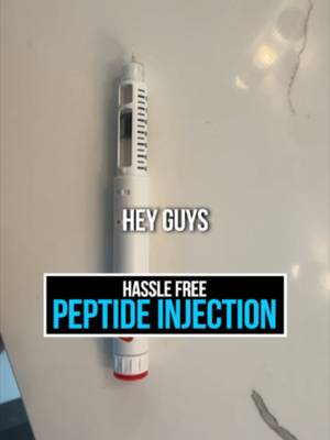 Turn. Click. Inject. Three simple steps. That's it. #Longevity #HealthTech #Innovation #RegenerativeMedicine