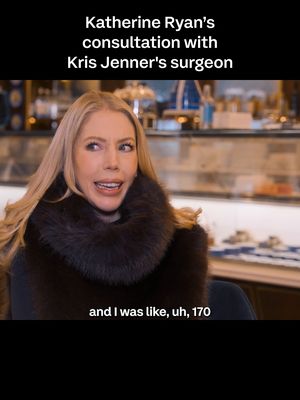 We wish we were a fly on the wall for Katherine Ryan’s consultation with Kris Jenner’s surgeon 👀 #PriceOfPerfection #OliviaAttwood #KatherineRyan