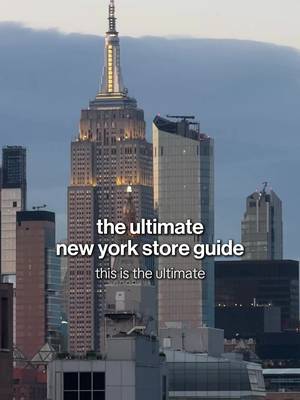 The ultimate NY shopping guide/where to shop in New York #newyork #shoppingguide 