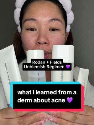 #ad my updated acne skincare routine with @Rodan and Fields Unblemish Regimen #RFPartner #acne #skincare #rodanandfields  Euromonitor International Ltd; Based on custom research conducted Dec 2025- Jan 2026, Retail  Value Sales for 2024, Definitions per Beauty & Personal Care 2025ed
