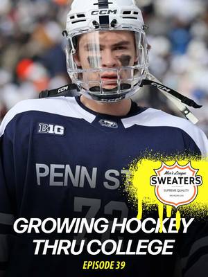 The game is growing through college hockey 🏒✨ @Jonny Lazarus 