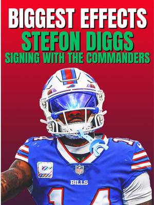 Biggest Fantasy Football Effects of Stefon Diggs Signing With The Washington Commanders #nfl #fantasyfootball #fantasydraft #stefondiggs #washingtoncommanders 