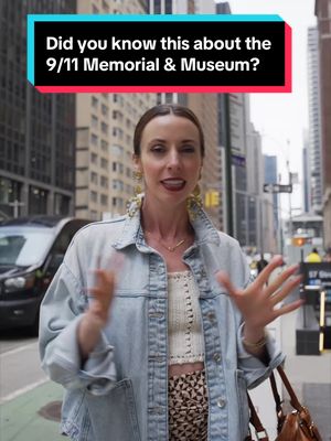 Did you know this about the 9/11 Memorial? ❤️ #911Memorial #911Museum #NeverForget911 #911MuseumEd #NYC 