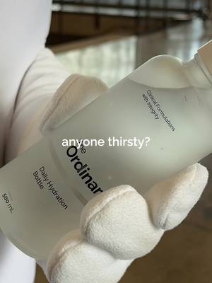 yall better not forget to hydrate 🫵 #theordinary #tiktokshop #waterbottle 