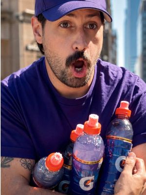 Hot take: purple deserves more hype. 💜 Lucky for you, Gatorade agrees. 👀 Meet Riptide Rush — the new exclusive flavour, aka the purple one. Find it at Couche-Tard locations across Canada while supplies last. @couchetardqc