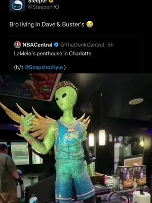 LaMelo’s crib is wild 👀