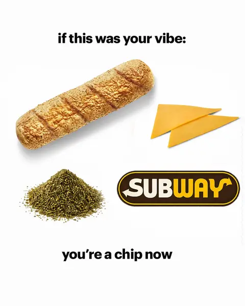 if only they could taste u now! (they can, at the closest Subway location) *limited time