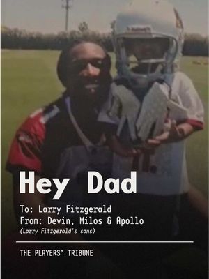 This weekend, legendary @Arizona Cardinals WR #larryfitzgerald will be inducted in the Hall of Fame. His sons leave their dad touching tributes ahead of the big day. Sponsored by #RelaxItsABloodTest.