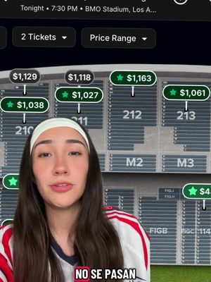 tickets prices are crazy 😭 @gametime #chivas #lafc #arribalaschivas 
