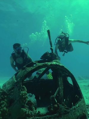 Welcome to the Mariana Islands 🏝️👀 Don’t be fooled by the snapshots… this was one of the wildest trips we’ve ever been on. We even got stranded with no fuel for our boat as we made our way to Pagan 🫠  However, the memories and people along the way made this journey worth every second! Even while sleeping next to coconut crabs at night 😅