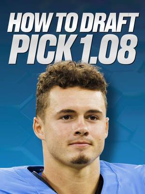 How to Draft: 1.08 Edition 🏆🏈 #fantasyfootball #fantasyfootballfellas #nfl #fyp 