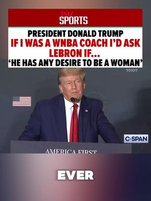 President Trump weighed in on one of the biggest debates in sports with a joke about coaching a future WNBA expansion team. 😳🏀 The conversation surrounding transgender athletes in women’s sports continues to spark strong reactions from all sides. What do you think? 👇