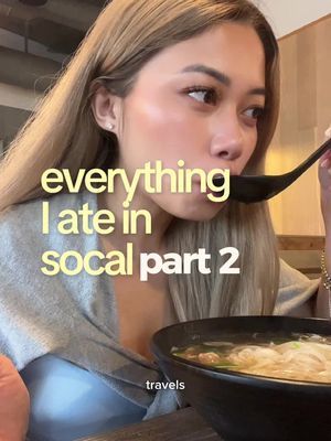 life of a foodie 🍜 part one of my favorite LA eats is posted on my page!