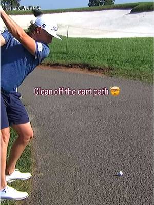 Absolute magic from Cam Smith 😤 ⏪ LIV Golf Bedminster 2023 #golf #camsmith #livgolf 