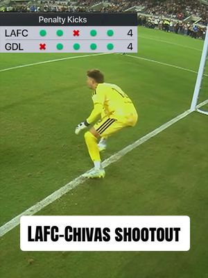 Thomas Hasal saved … 17-year-old Jude Terry scored … and LAFC claimed a big shootout win over Chivas in Leagues Cup #lafc #chivas #leaguescup #shootout #Soccer 