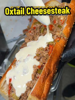Oxtail lovers, @School Street Foods just dropped an oxtail cheesesteak and oxtail pastelitos. There’s a limited quantity and they’re only available once or twice a week (for now). They’ll be available this Friday and Saturday until sold out.  Follow them to keep up with the drops and preorder ahead.  📍289 Merrimack St. Methuen, MA  #oxtail #cheesesteak #musttryfood #massachusetts #empanadas 