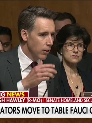 NOW: Sen. Josh Hawley slams Dr. Anthony Fauci's refusal to answer questions about his actions during the pandemic and his personal diary entries surrounding COVID, arguing his invocation of the Fifth Amendment is improper due to his unconditional presidential pardon. Hawley argues that Fauci's refusal to answer basic, non-incriminating questions demonstrated a deliberate effort to sidestep congressional oversight. "It was a predetermined, premeditated design to evade this committee's questions on any subject, including emphatically, those for which he has a pardon."