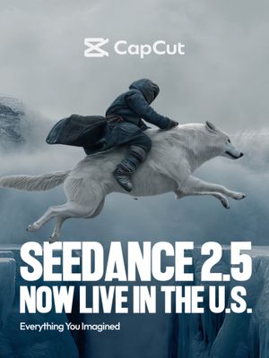 Today we're rolling out Dreamina Seedance 2.5 in the U.S., and it's now available worldwide on CapCut. The full model: 30 seconds from a single generation, up to 50 references, and precise edits to any part of a shot. Available across App, Web, and Desktop. What will you create? Try it now. #capcut #capcutseedance25