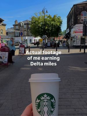 your favorite coffee perk is back ✈️ now you can earn 1 mile per eligible $1 on @Starbucks purchases when you link your SkyMiles and Starbucks Rewards accounts and are flight active with Delta. terms apply visit the link in our bio to connect your accounts #deltaairlines #starbucks