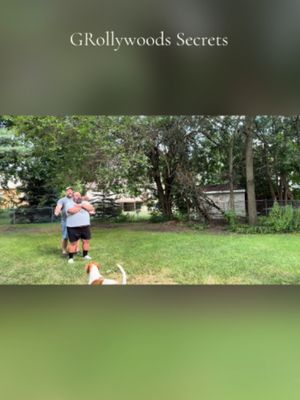 Being married to a comedian is dangerous. Being his voluntary stuntman is worse. 😬 Robby @therealbiggrizz64risked everything. Kollette handled the emergency response. 🐶 📍 Club Tane, Redford 🗓 Friday, Aug. 7 | 9 PM | $20 #ComedyTok #BehindTheScenes #DetroitComedy #StandUpComedy