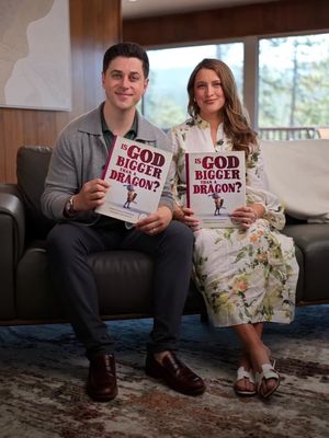 I’m so excited to finally share something Maria and I have been working on... our very first children’s book, “Is God Bigger Than a Dragon?”!!! 📖🎉 Just announced it on @Good Morning America 🤯  This book was inspired by the questions our own kids ask about God, faith, and the world around them. We wanted to create a story that sparks imagination, points families to Scripture, and reminds children that no matter how big their fears, God is bigger. Writing it together has been a special experience for our family, and we hope it becomes one your family comes back to again and again. We can’t wait for you to read it this November! Preorder on Amazon today at the link in my bio! I’m starting a group chat with everyone who preorders on Instagram! Tag me in screenshots and I’ll add you to our chat to learn more about the book and movement! @Ascension Press  #NewBook #Author #ComingSoon 