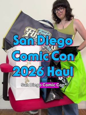SDCC 2026 Haul 🛍️✨ The long awaited video is here. My personal highlight: the @What’s Your Passion Jewelry Interview with the Vampire necklace. 🥰🙌🏻 #sdcc #sandiegocomiccon #sdcc2026 #funkopop #thevampirelestat 