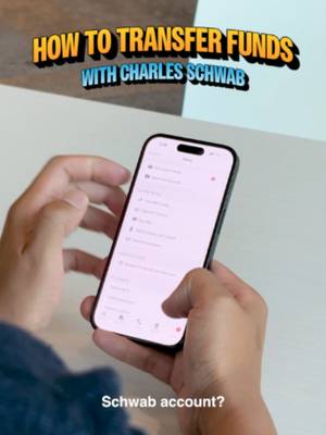 Want to move money to Schwab? In the latest Tap by Tap, learn how to transfer funds in the Schwab Mobile app step by step.  #charlesschwab #movemoney #PersonalFinance #investingbasics  (0626-V47L)