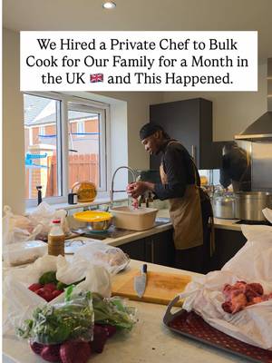 We Hired a Private Chef to Bulk Cook for Our Family for a Month in the UK 🇬🇧 and this happened  POV: The private chef finishes cooking… and it’s all hands on deck! 🤭 One of my favourite parts of the day wasn’t just watching all the delicious meals come together, it was seeing the whole family get involved afterwards. The kids are on holiday, hubby had finished work, and everyone stepped in to help with the cleaning. It honestly turned into such a beautiful family moment. ❤️ We’ve now done this more than once, and I can genuinely say hiring a private chef has given us something that’s hard to put a price on… time. Time to enjoy good food, spend more time together, and take one big task off our plates. For those asking about pricing, how the service works, and everything in between, I’ve answered it all in my vlog on AthomewithDidi, where Chef Dumijez also shares more about his process. 📌 Would you hire a private chef for your family? And if you did, what’s the one meal that absolutely has to be on the menu? 😍 Chef: @chef_dumijezofficial #PrivateChefUK #FamilyLife #UKLifestyle #MealPrep #FamilyVlog