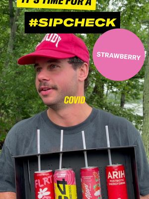 Strawberry Blast #SipCheck 🍓🥤 Stitch this with your version & we just might repost our favorite 👀