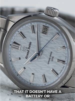 The accuracy of this watch is hard to comprehend #grandseiko #watchenthusiast #grandseikowatches 