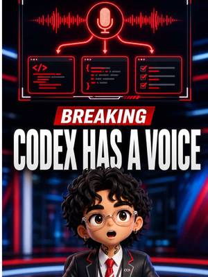 BREAKING NEWS: CHATGPT CODEX HAS VOICE NOW! Have you guys tried the feature yet?! What do you guys think of it? Chat with BitMaiko exclusively on @Cantina 