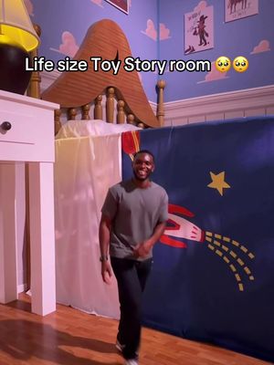 I came to London and found the life size Toy Story room 