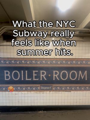 West 4th? Well we call it the Boiler Room now—where you could boil water for pasta if you wanted to, and the heat hits new highs. No sweat though, for NYC’s hottest commutes, we’ve got you covered 😤