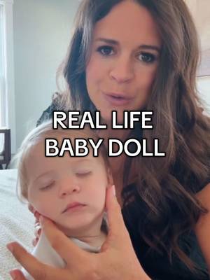 Real life baby doll. Have you seen one before? This one I got from 2 months ago. #realbabydoll #cutebabycheck #bigfamilyhome