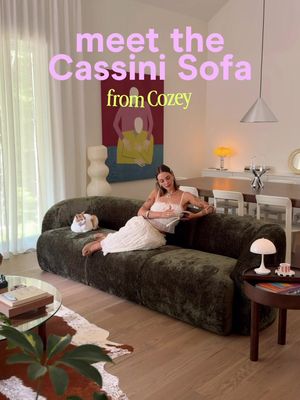 Refreshing my living room has never been so easy with the @Cozey Cassini. #ad #cozeypartner Small shifts can make the whole space feel new again: cushion covers are washable, and a layout that shifts as easily as our mood does! 🛋️