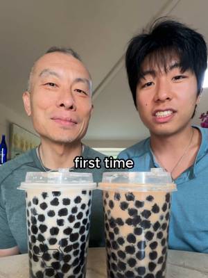 who taught him all this? 😭 #boba #dad #chinese 
