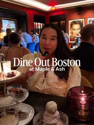 DINE OUT DEAL IN BOSTON: Steak lovers, this one’s for you. 🥩✨ If you’ve been looking for an excuse to finally try Maple & Ash in the Seaport, Dine Out Boston is it. The unapologetically decadent steakhouse is joining the restaurant week lineup for the first time this August with a customizable three-course prix fixe menu served in the bar and lounge. Choose from five starters, five entrées (with upgrade options if you’re feeling extra), and two desserts—or go all in with an upgrade to the iconic Sundae Tower. Because why not? 🍨 Available Tuesday–Saturday for two weeks this August. Who’s adding this to their Dine Out Boston list? 👇 #MapleAndAsh #DineOutBoston #BostonEats #BostonRestaurants #SeaportBoston   