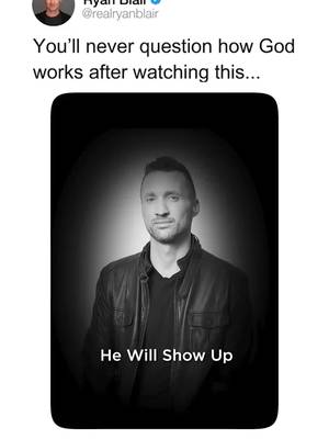 Faith becomes real when you’ve lived through what you thought would break you. For Ryan Blair, belief in God isn’t something he arrived at through theory. It came through moments of profound despair when he felt like he had nowhere else to turn. He called on God, and what followed changed the way he understood faith. Sometimes you don’t find faith when life is easy. You find it when you’re at your lowest—and something gives you the strength to keep going. The moments that almost break you can become the moments that completely change you.